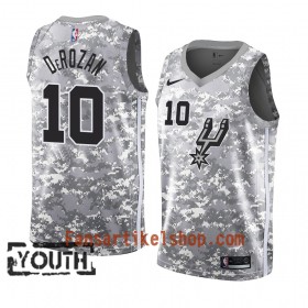 San Antonio Spurs Trikot DeMar DeRozan 10 2018-19 Nike Grau Swingman - Kinder
